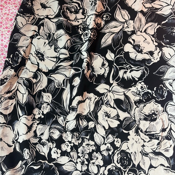 100% Silk Charter Club Vintage Maxi Skirt - Picture 4 of 5